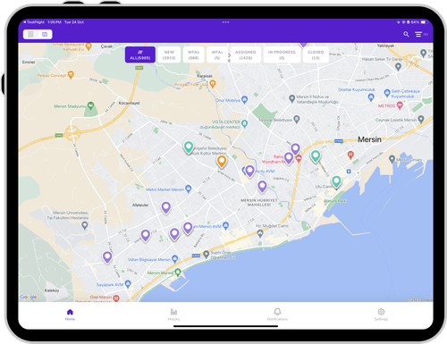 Driverry tablet view 2